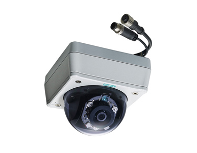 Moxa VPort P16-2MR36M-CT-T - EN 50155, day& night, IR, FHD IP Camera, 3.6mm lens, PoE, M12 connector, -40 to 70  Degree C by MOXA